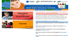 Desktop Screenshot of cokidswithbraininjury.com